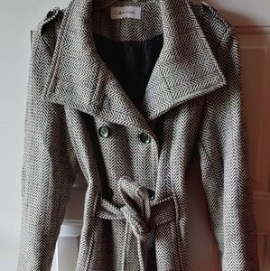 Women's Calvin Klein Sz. 8 Herringbone Wool Blend